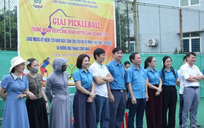 Can Lộc: tổ chức giải Pickleball chào mừng kỷ niệm 135...